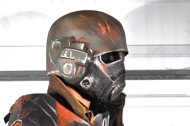NCR Ranger Helmet Kit - Cosplay Armor DIY with Lens and Mirror Film image 8