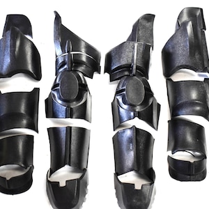 T-45D Power Armor Leg Rig – Cosplay Kit (DIY Unassembled) – Life-Size Thermoformed ABS Armor Inspired by Fallout
