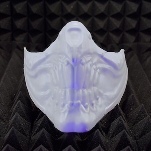 Wasteland Fury Mask – DIY Cosplay Kit, Post-Apocalyptic War Chief Mask, Ready to Paint