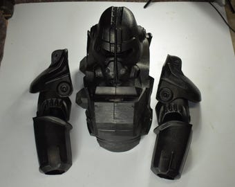 Custom T-45 Power Armor Chest & Arm Assembly  Fallout-Inspired Cosplay Build (No Helmet Included)