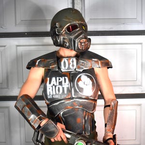 Schulterpanzer-Paar für NCR-Veteranen-Ranger – New Vegas Cosplay DIY-Set