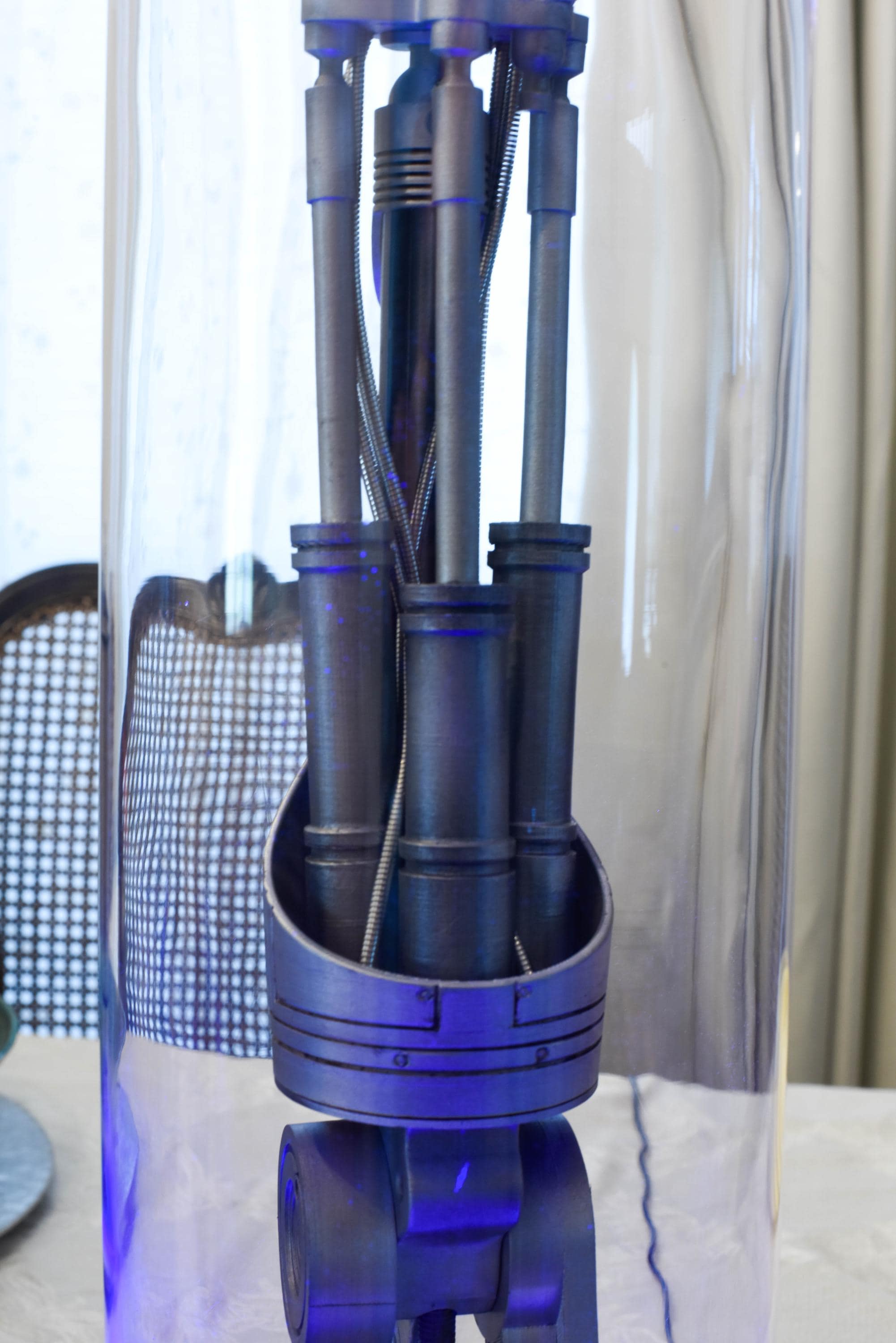 Terminator T-800 Arm – Premium Display Prop With Custom RGB Base ...