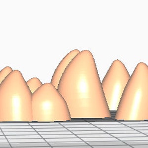 Toony Style Fursuit Teeth for 3D Printing STL DIGITAL DOWNLOAD image 4