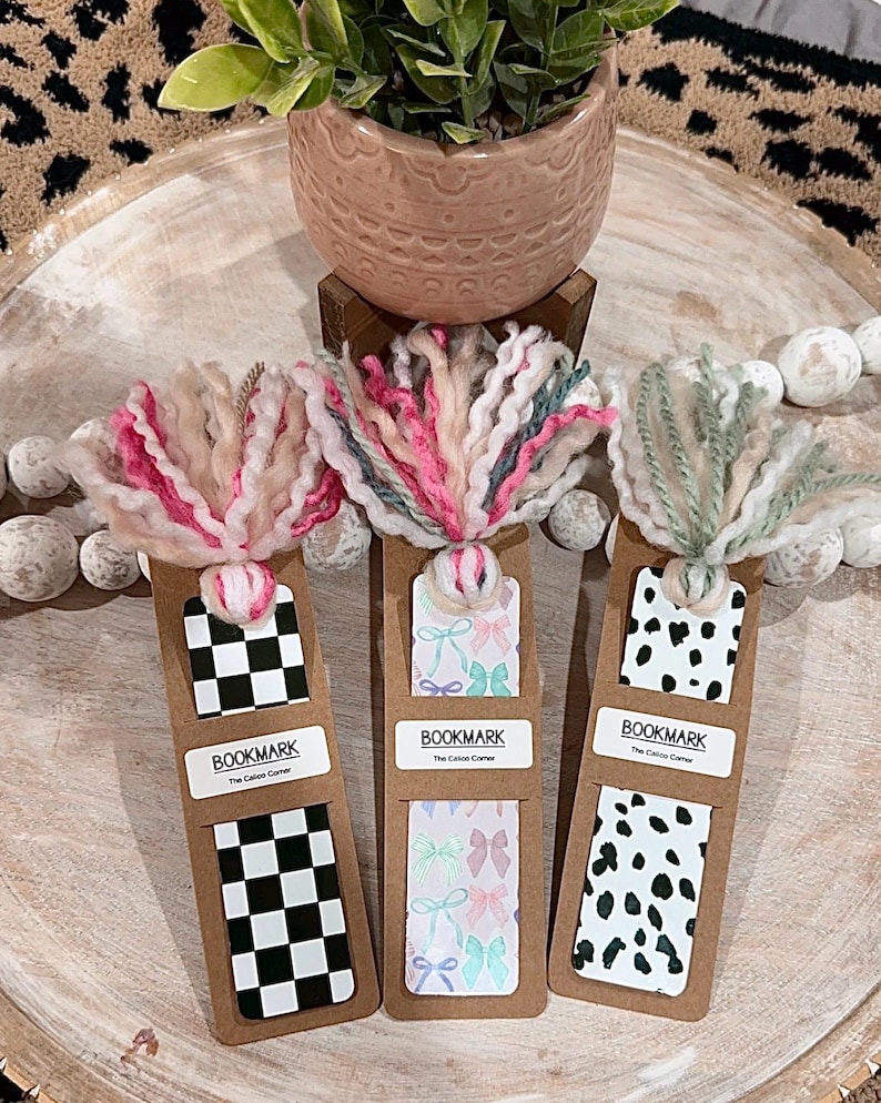 Handmade Tassel Bookmark, Cute Gift for Book Lovers - Etsy