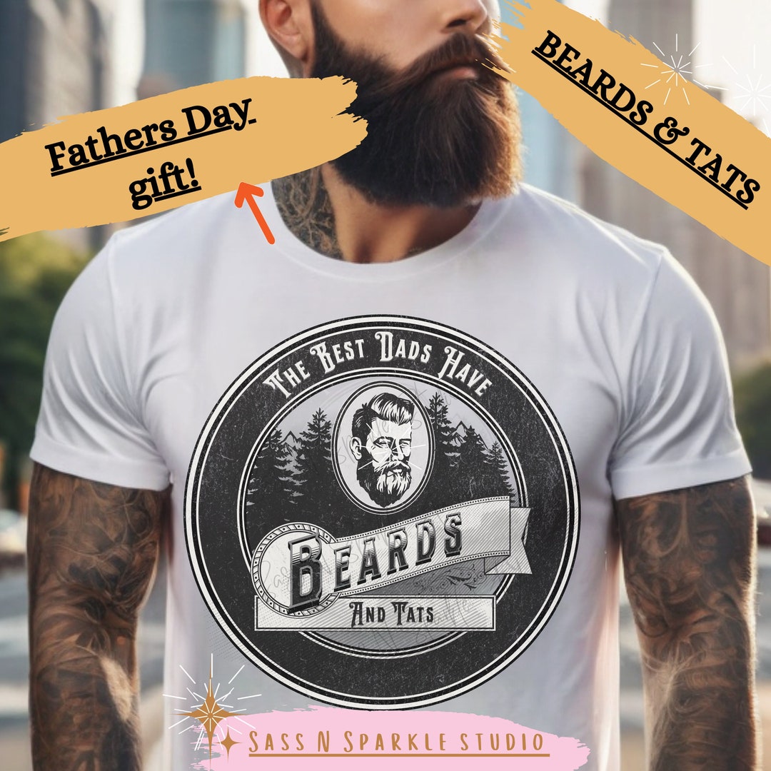 Tattooed Dad T-Shirt on Birthday, Father's Day, Christmas