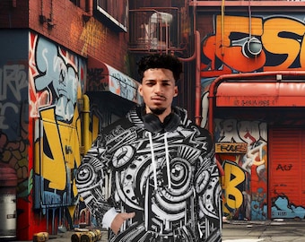 Hiphophoodie, streetwear, herenmode