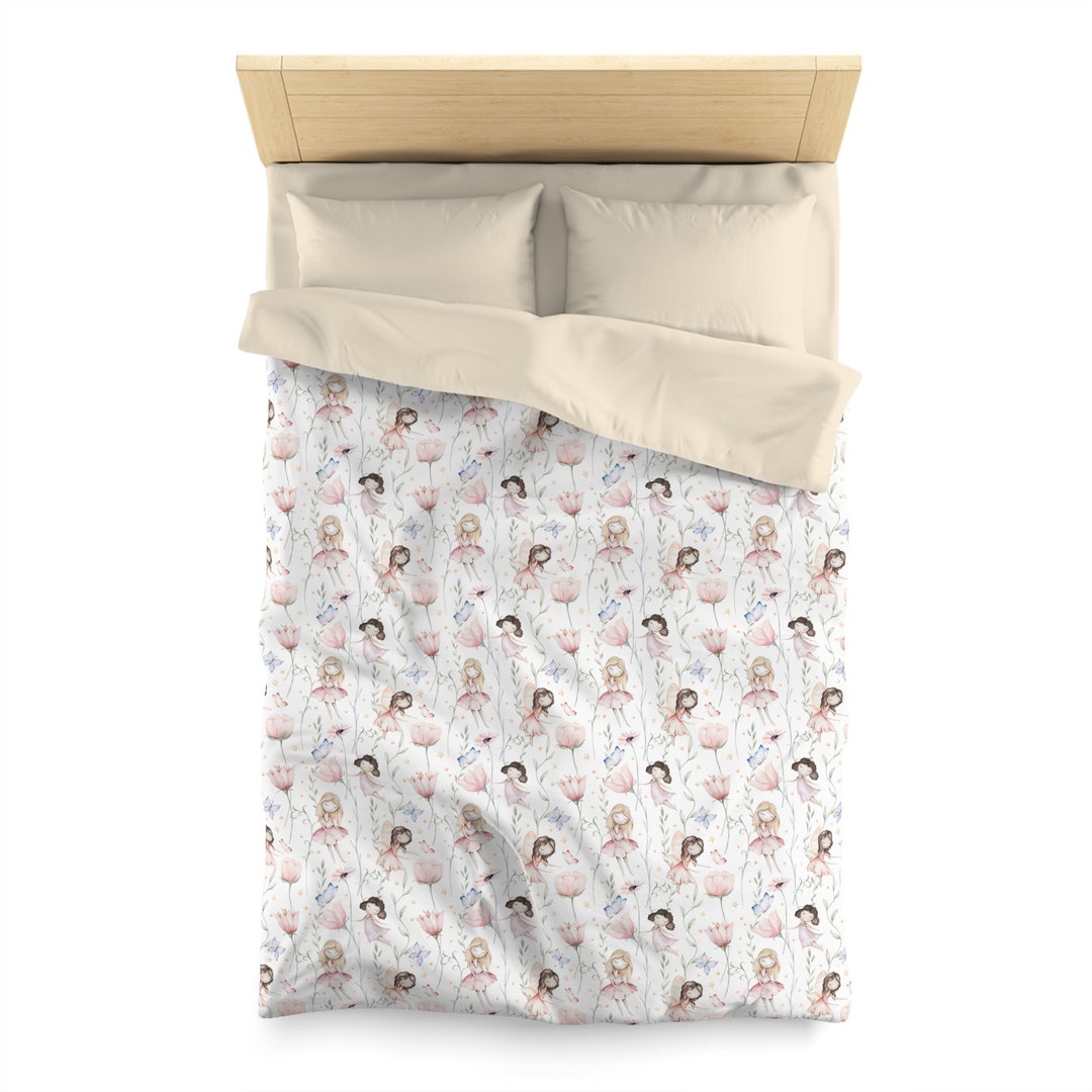 Pattern Print Fairy Duvet Cover Bedding Set
