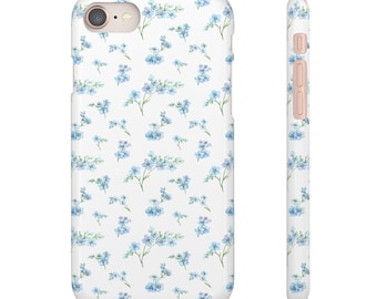 Forget-Me-Not Phone Case - Snap Case