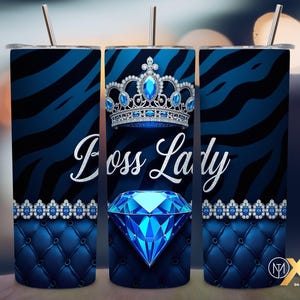 Glam Bling Tumbler Wrap: Diamond Fashion 20oz Sublimation Design (Digital Download