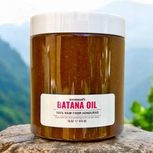 100% Organic Pure Batana Oil Imported from Honduras - Undiluted, Raw & Unrefined - Natural Batana Oil - Packed in Florida USA