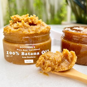 100% Batana Oil from Honduras - Pure Raw & Unrefined - Natural Organic Batana Oil - 4oz Packed in USA