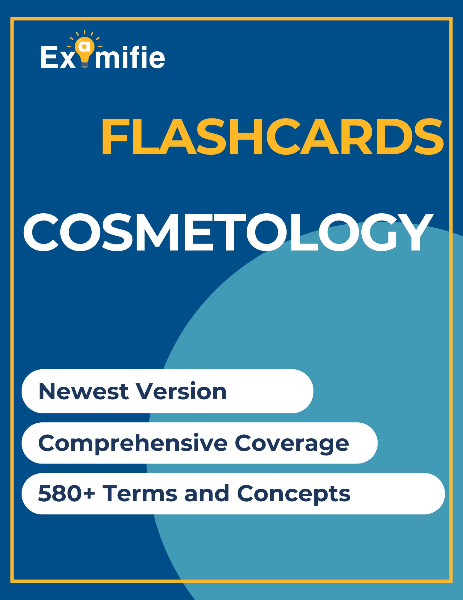 Cosmetology Certification Flashcards 2025 Cosmetology Exam 580  Key