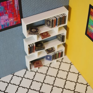 Miniature Bookshelves 3 styles modern