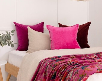 Mexican Velvet Cotton Throw Frida Rani Blooms