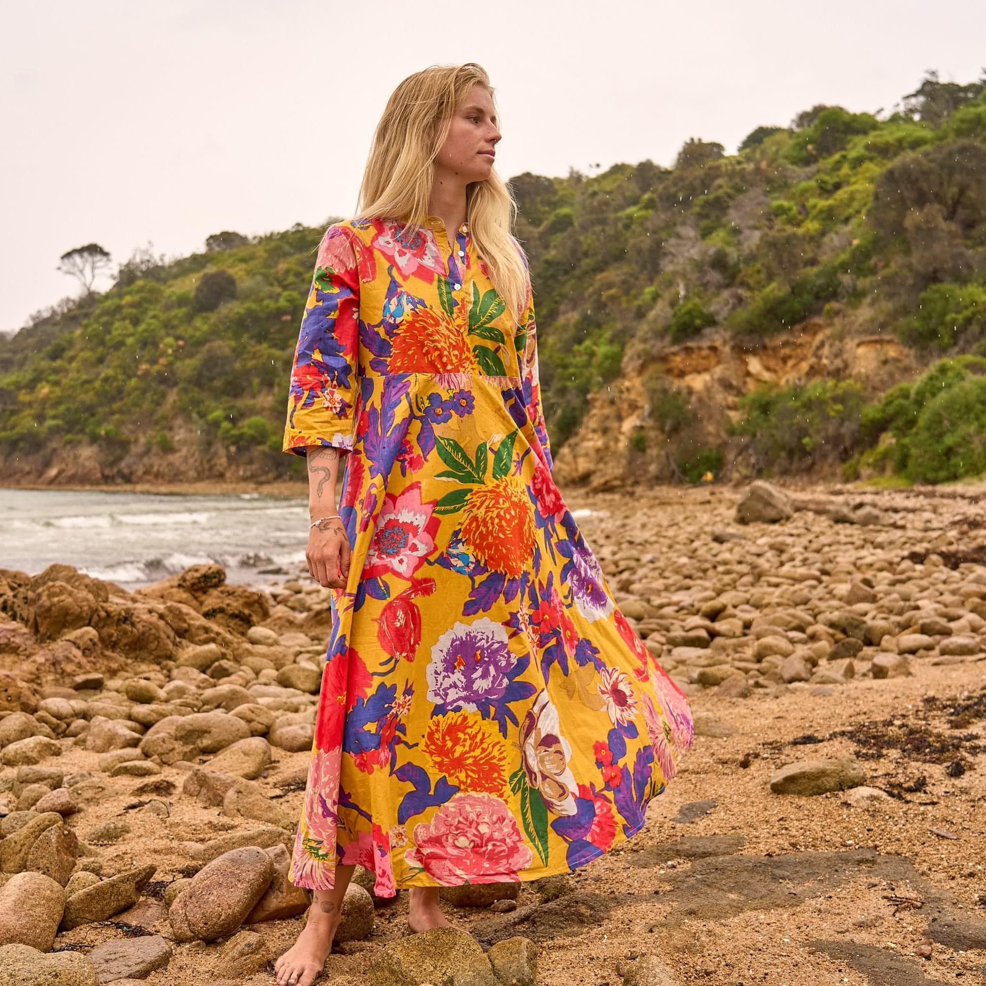 Sunset Maxi Dress - Etsy