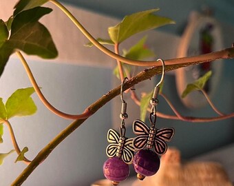 Butterfly Dangle Earrings