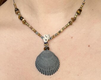 Mermaid Shell Cord Necklace