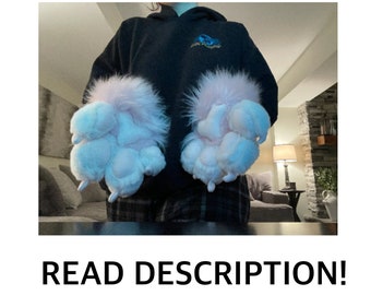 CUSTOM FURSUIT PAWS