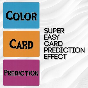 Color Card Prediction - Beginners Magic Trick - Mentalism - Video Demo link in Description