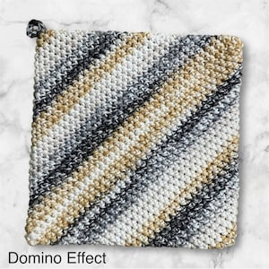 Crochet Potholder | Double Layer | Hot Pad | 100% Cotton | Heat-Resistant Kitchen Pot Holders | Crochet Trivet