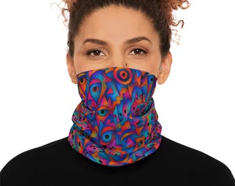Anti-Facial Recognition Mask - Adversarial Patterns, Protest Gear