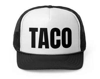 Taco Trucker Caps, Trump Always Chickens Out Hat, MAGA Reminder, Anti-Trump Protest, Political Statement Cap, Resist Gear