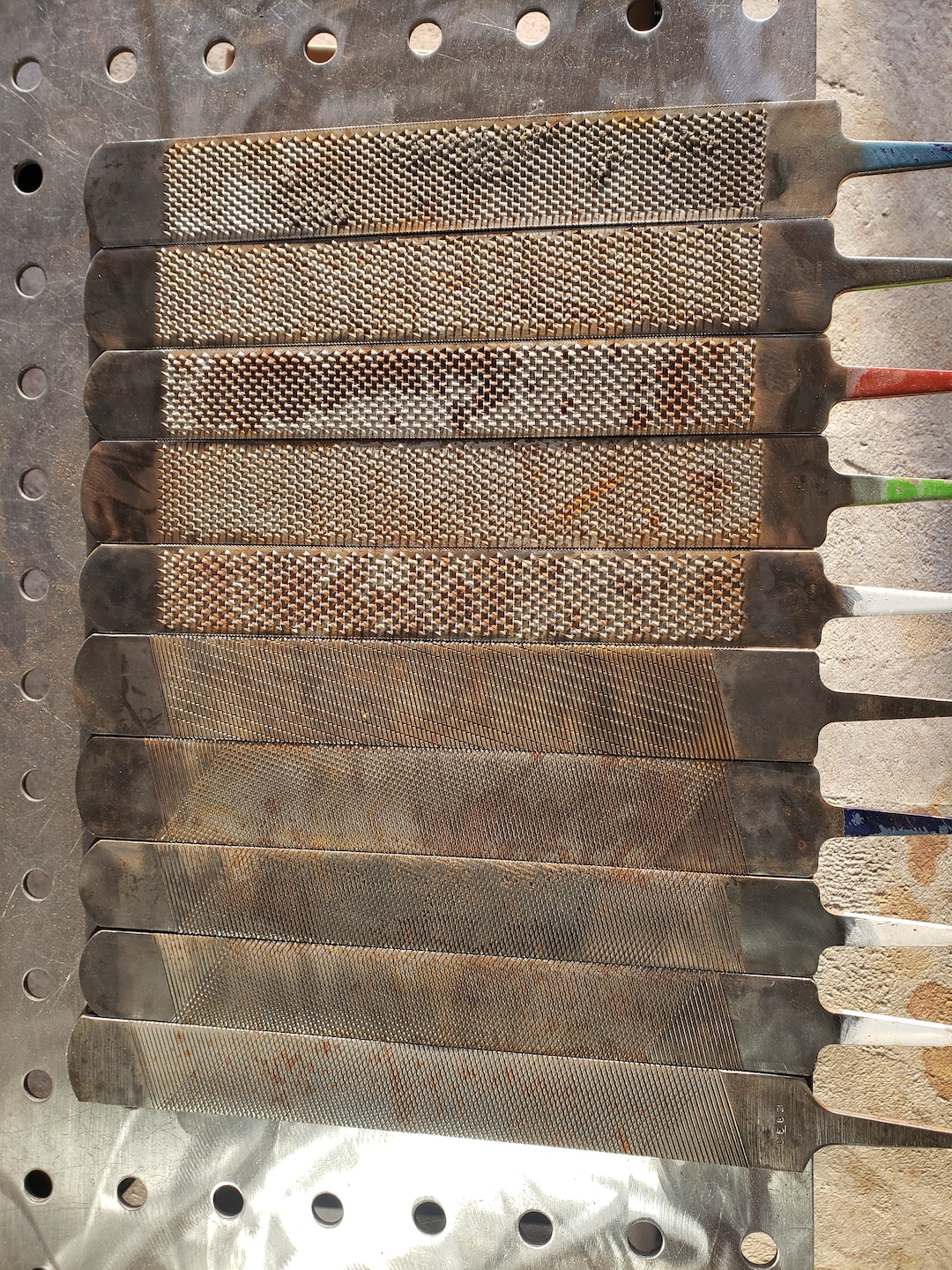 Knife Making Authentic Used Horseshoeing Rasps Farrier Rasps Knives