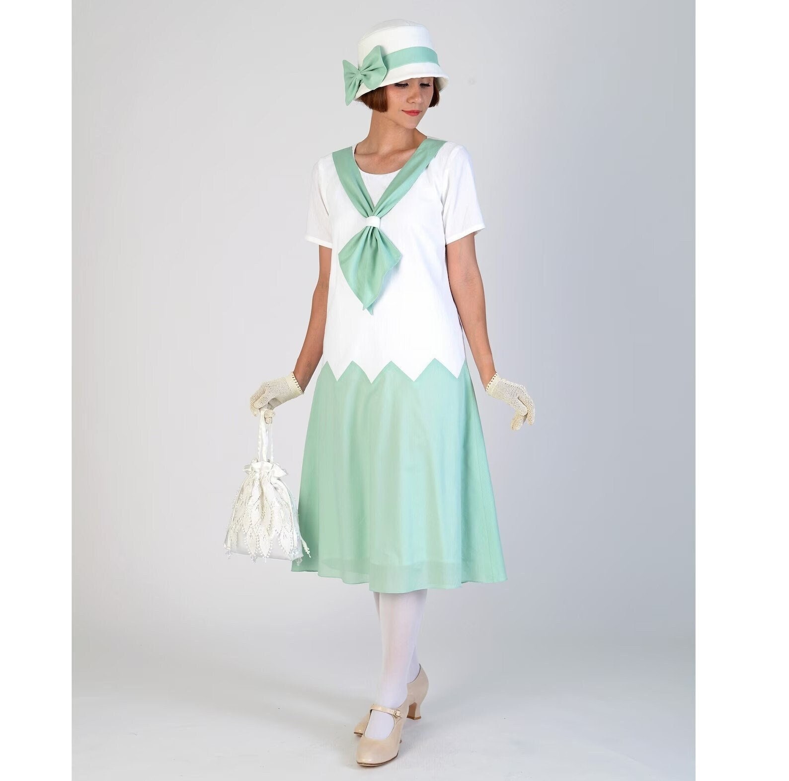 Mint Flapper Dress - Etsy