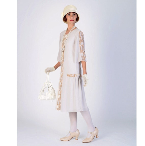 open lace back dress Amazon.com: Nataya 40163 Women's Downton 1920s Vintage Style Wedding Party  Dress in Pearl/Champagne (Size 1X) : Clothing, Shoes & Jewelry main image 1
