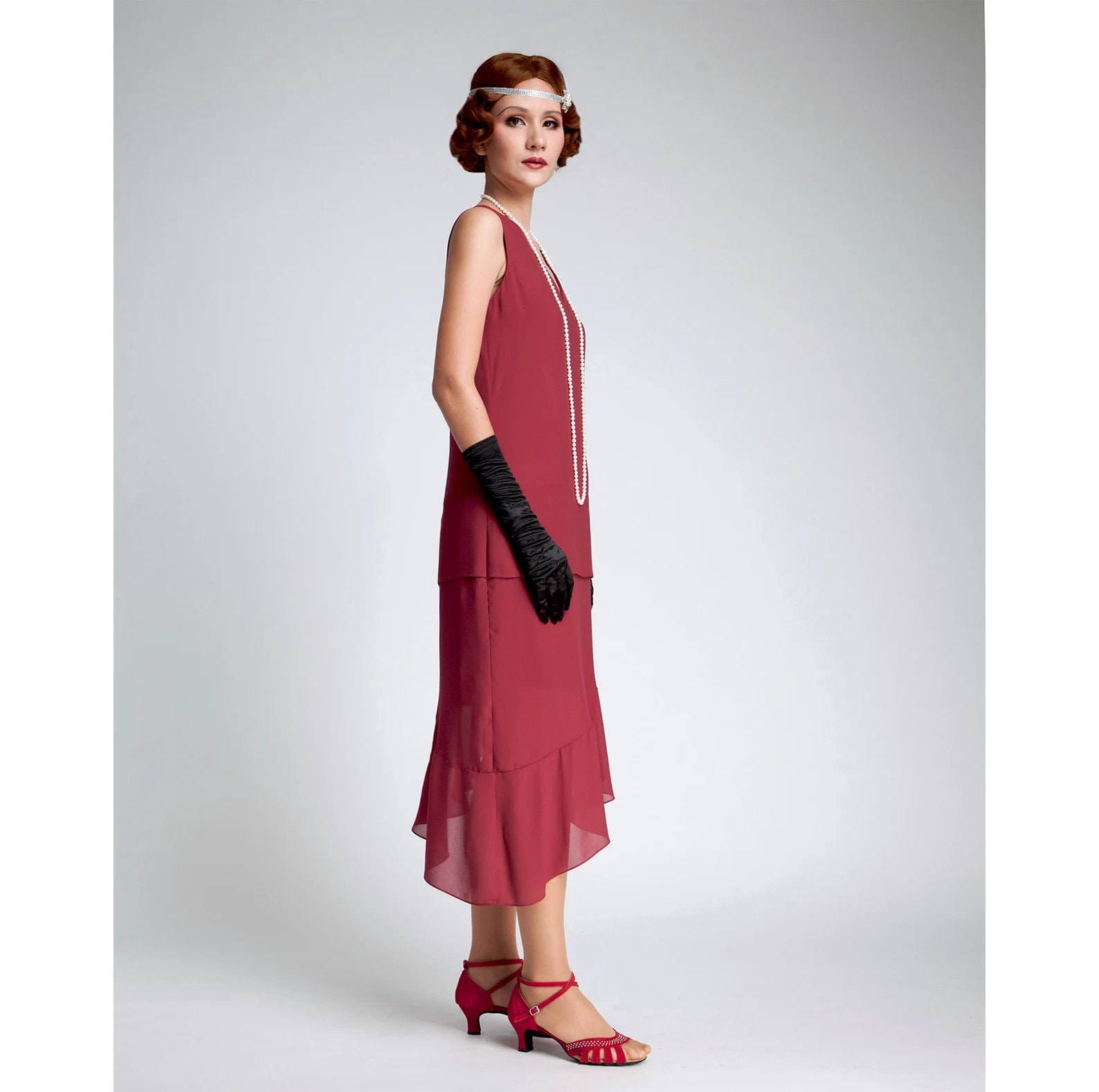 burgundy great gatsby dress Ambroise Flapper Burgundy Dress – Hollyville Boutique
