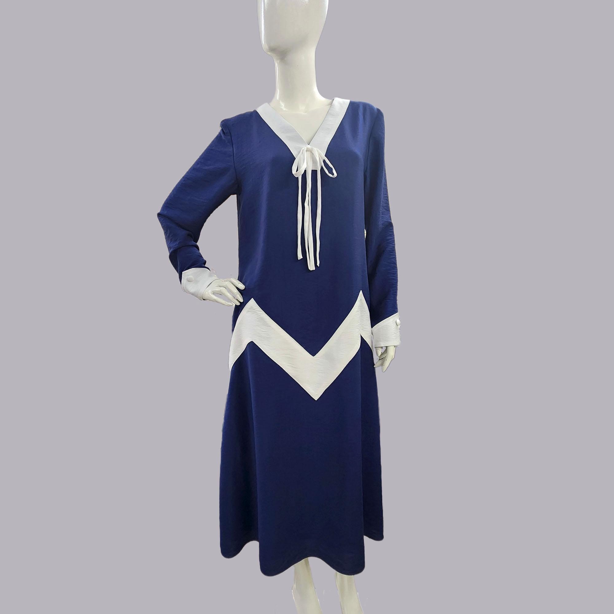 1920s Style Drop Waist Dress - Etsy UK
