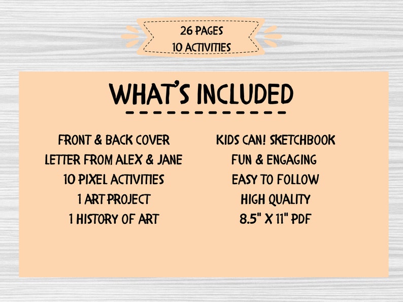 Kids Can Draw Pixel Art for Kids, Homeschool Kid Printables, Kids ...
