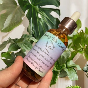 Clarity Ritual Oil | Anointing Oil | Spiritual Gifts For All | Ritual Oil | Witchcraft Supplies | Witches Altar Tools
