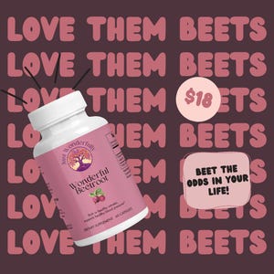 Wunderbare Rote Beete | Natürliche vegane Nahrungsergänzungsmittel