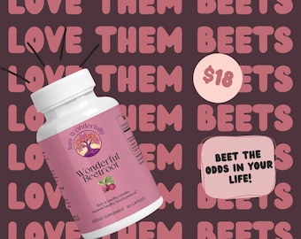 Wonderful Beetroot | Natural Vegan Supplements