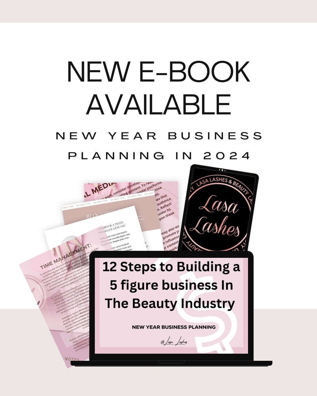 12 Steps to Building a 5 Figure Business in the Beauty Industry NEW