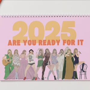 Taylorswift 2025 calendar - Etsy 日本