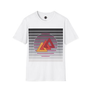 Retro Impossible Link-uniseks softstyle-T-shirt
