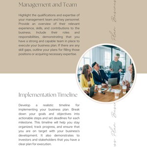 Plantilla de plan de negocios ganadora: Kit de planificación para startups (descarga digital) imagen 8