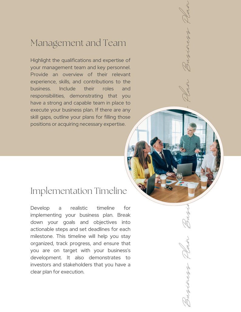 Plantilla de plan de negocios ganadora: Kit de planificación para startups (descarga digital) imagen 8