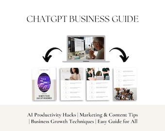ChatGPT Business Guide: 50 manieren om AI te gebruiken (digitale download)