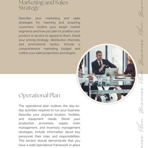 Plantilla de plan de negocios ganadora: Kit de planificación para startups (descarga digital) imagen 6