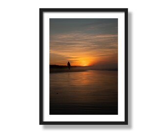 Strandspaziergang bei Sonnenaufgang