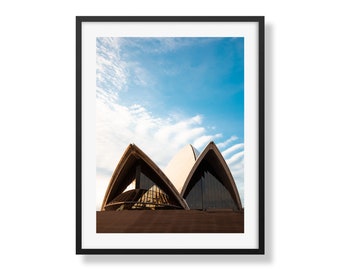 Sydney Opera House  | Iconic Architecture Print | Cultural Landmark Wall Art | Australian Travel Photography | Sydney Urban Deco