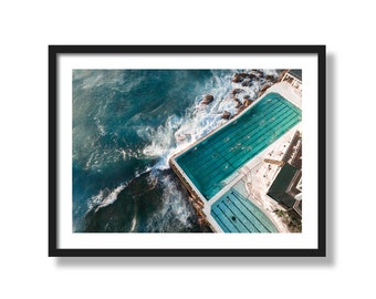 Bondi Icebergs | Sydney Coastal Photography | Coastal Decor | Sydney Beach Wall Art | Bondi Icebergs Coastal Pool | Bondi Beach