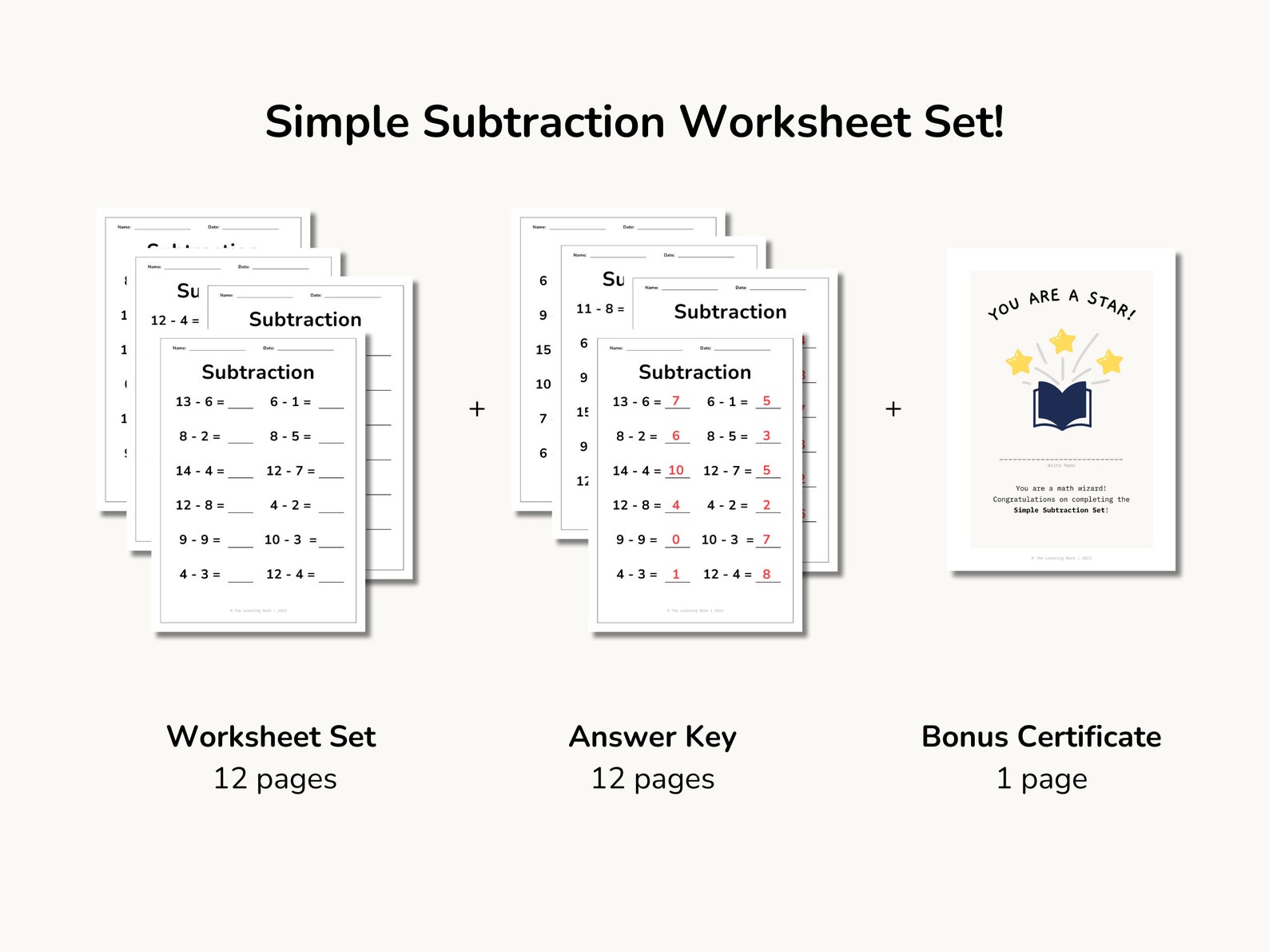12-printable-subtraction-worksheets-minus-maths-drills-kids