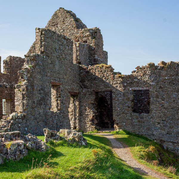 Irish Castle Ruins Fine Art Landscape Photography Print - Wall Art Decor