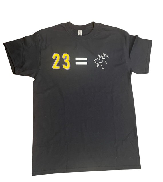 Lebron james goat shirt discount