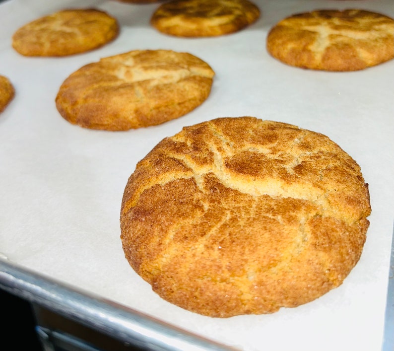 Snickerdoodle Cookies, Made to Order Etsy