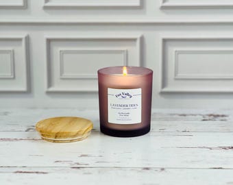 Lavender Tides Soy Wax Candle | USA Made New Home Decor & Housewarming Gift | Lavender Scented Candle for Mom, Wife, Sister, or Girlfriend